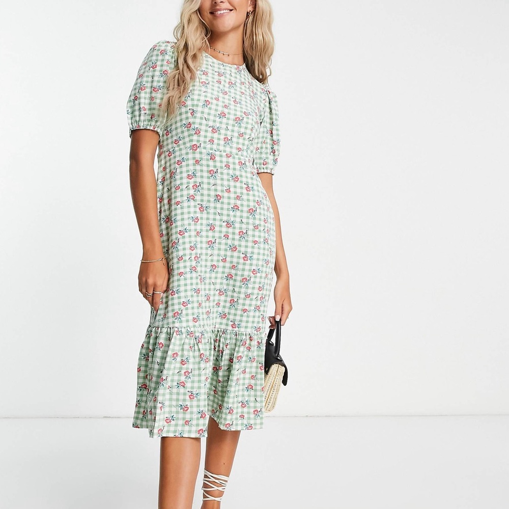 QED London Smock Midi Dress